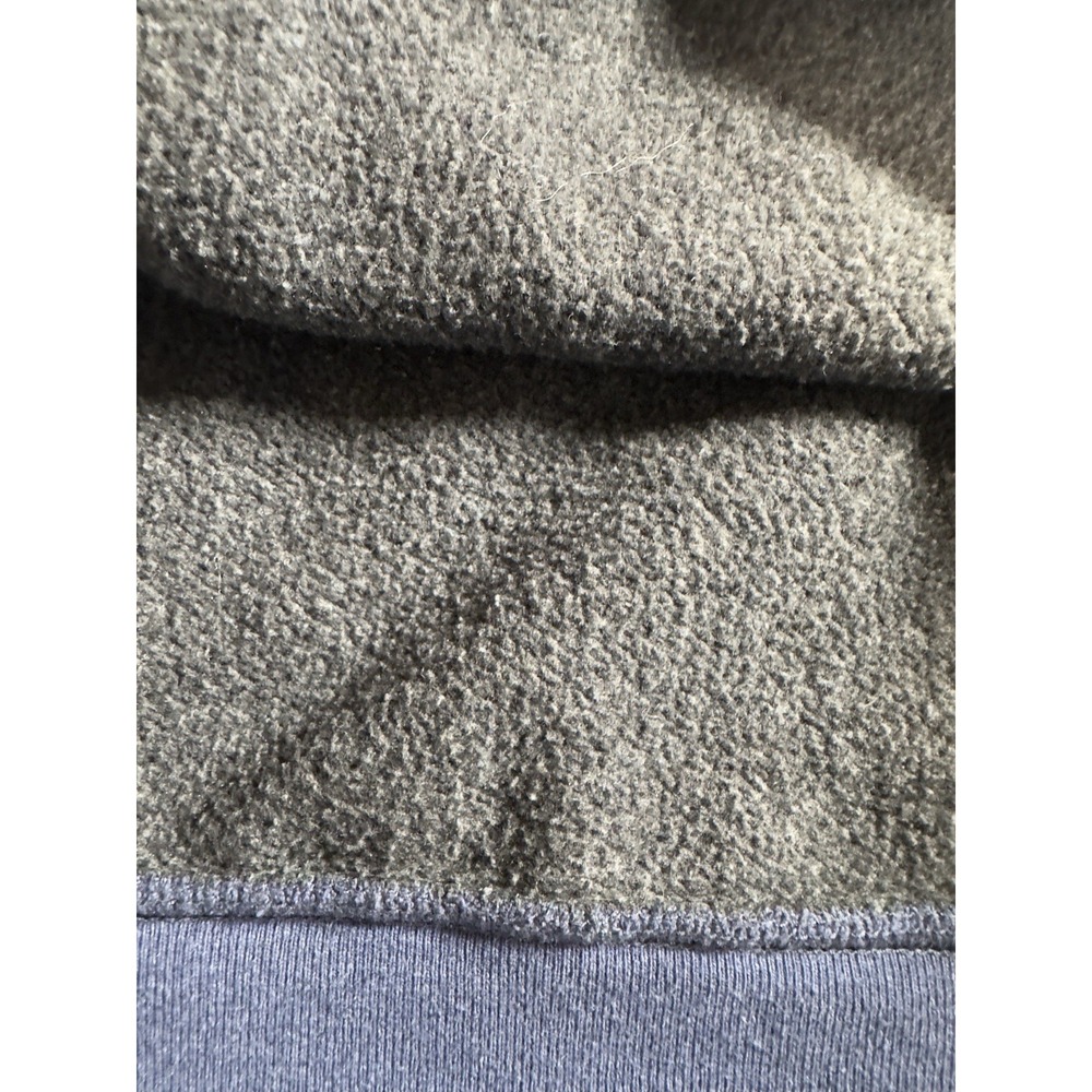Patagonia Sweatshirt Women Medium Ridge Rise Stripe Uprisal Blue Organic Cotton - Picture 8 of 11